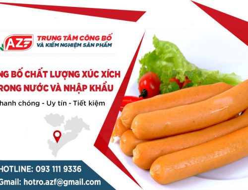 Hướng dẫn Công Bố chất lượng Xúc Xích