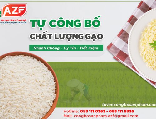 Tự công bố chất lượng gạo gồm những gì?