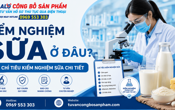 Kiểm nghiệm sữa ở đâu? Các chỉ tiêu kiểm nghiệm sữa chi tiết
