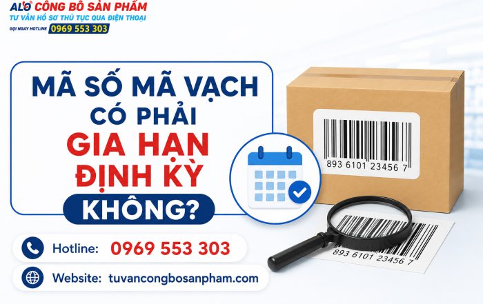 Mã số mã vạch có phải gia hạn định kỳ không?
