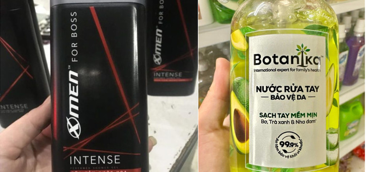 Thu hồi lô sữa tắm X-Men for Boss Intense và nước rửa tay Botanika do sai khác hồ sơ công bố